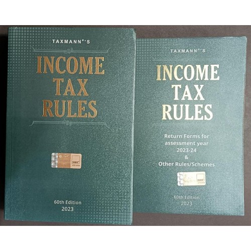 Taxmann's Income Tax Rules 2023 (2 Vols.)